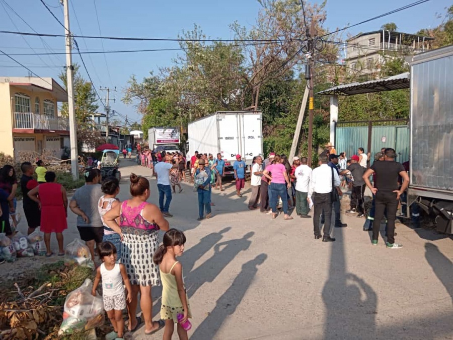 Envía Tecámac ayuda a damnificados de Coyuca de Benítez