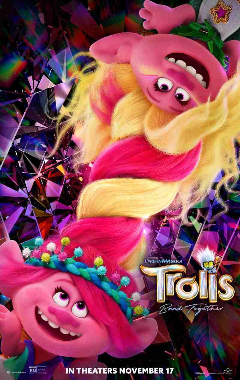 “Trolls Band Together”, con las voces de Anna Kendrickn yJustin Timberlake, se estrena el 17 de noviembre