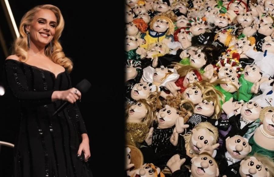 Adele presume su fascinante colección de Dr. Simi y se vuelve viral