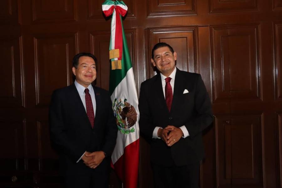 Armenta reconoce la labor de Mario Delgado y Citlalli Hernández al frente de Morena