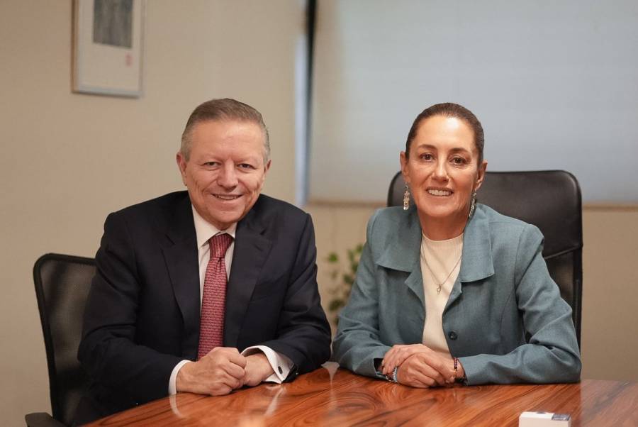 Sheinbaum y Zaldívar se reúnen