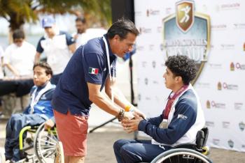 Jalisco, Nuevo Le&oacute;n y Quer&eacute;taro destacan en para triatl&oacute;n de Paranacionales CONADE 2023