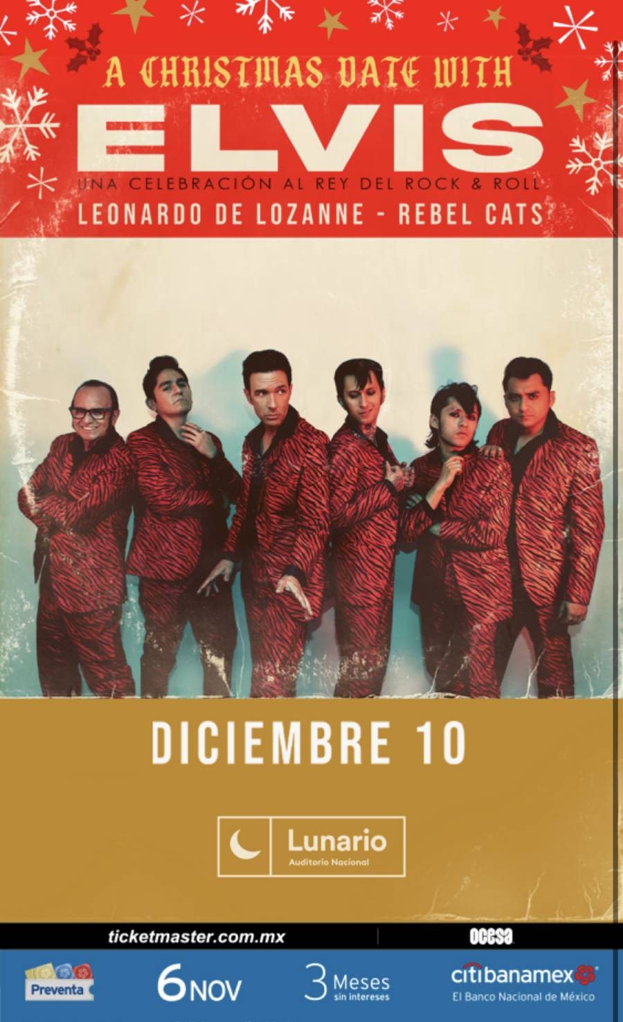 A CHRISTMAS DATE WITH ELVIS: Una noche para recordar al “Rey”