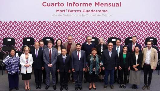 Se están logrando avances significativos en CDMX, señala Martí Batres