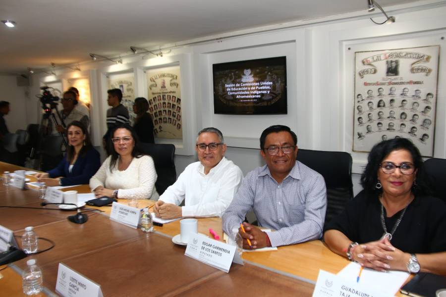 Aprueban en Comisiones Unidas proyecto de dictamen para reformar la Ley de Educación del Estado