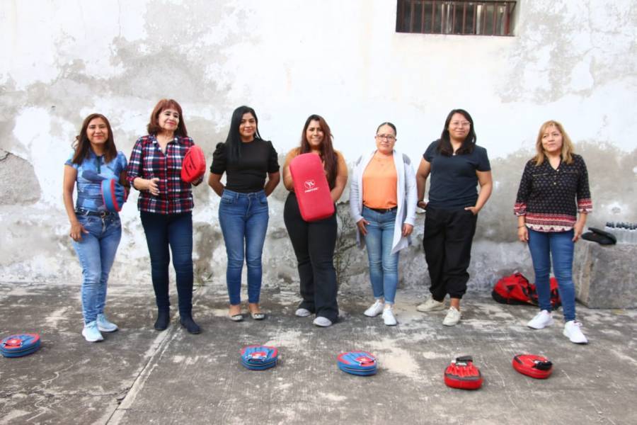 Realiza Congreso segundo taller de defensa personal para trabajadoras del Poder Legislativo