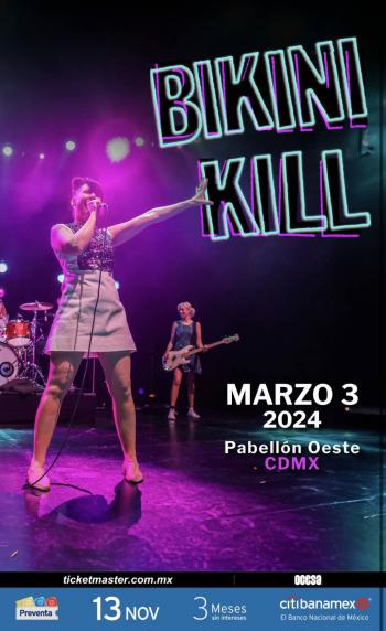 Bikini Kill se presentará en México