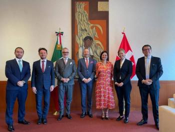 México y Suiza celebran XIV Reunión del Mecanismo de Consultas Políticas