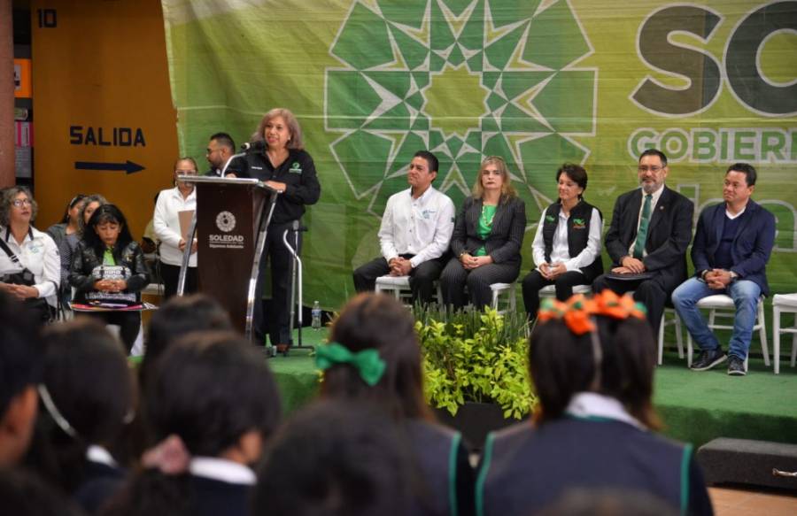 Ayuntamiento de Soledad amplía cobertura del programa “Escuela Segura” al CECYTE