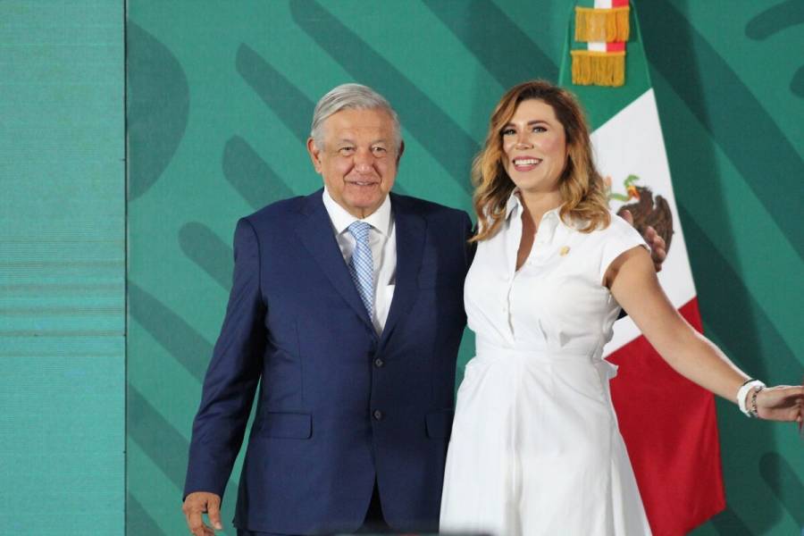 Expresa AMLO total respaldo a gobernadora de Baja California