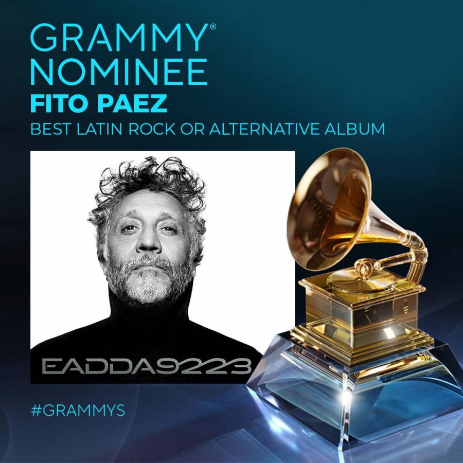 Fito Paez obtiene nominación al Grammy por su obra 