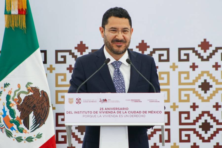 Celebra Batres 25 aniversario del INVI y reitera aumento de presupuesto para construcción de vivienda