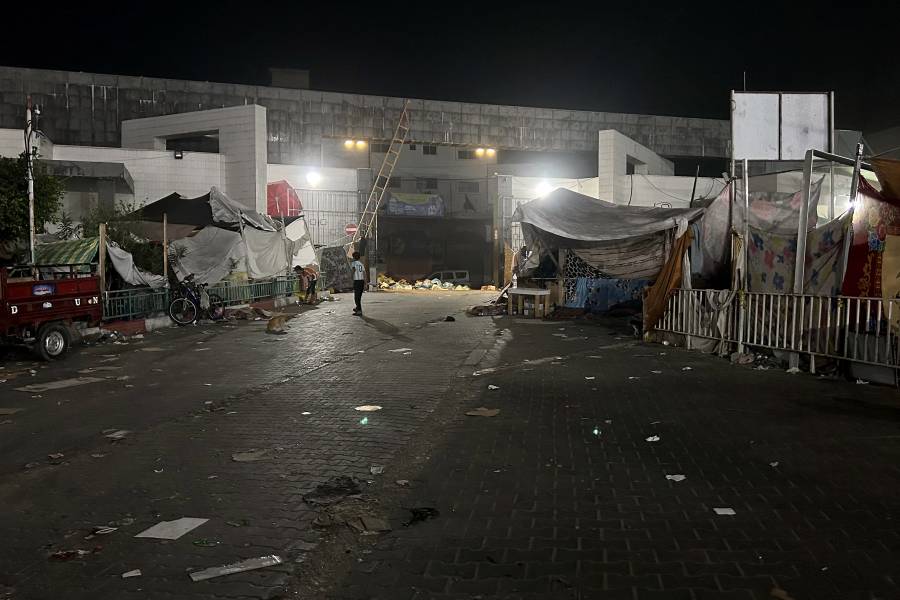 Combates en Gaza azotan los hospitales, en una situación cada vez más crítica