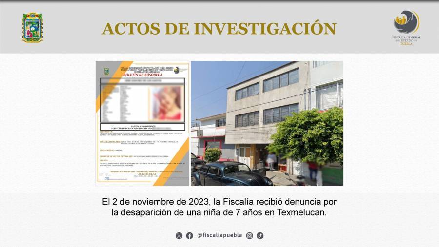 Padres de la menor desaparecida Nery N., detenidos por ocultar paradero