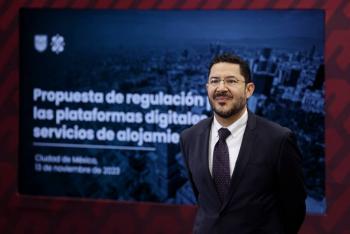 Presenta GobCDMX propuesta para regular plataformas digitales de alojamiento