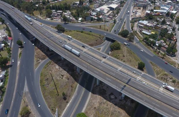 Gobierno proyecta intervención del 2° piso de autopista México Puebla