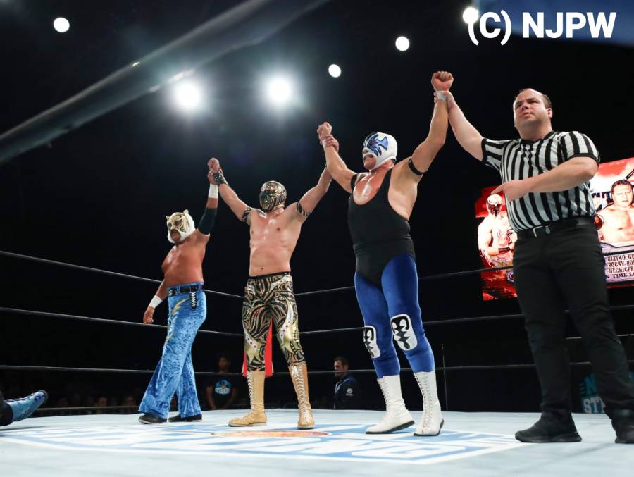 Atlantis, Tiger Mask y Máscara Dorada presentes en el “Lonestar Shootout”; Místico vence a TJP