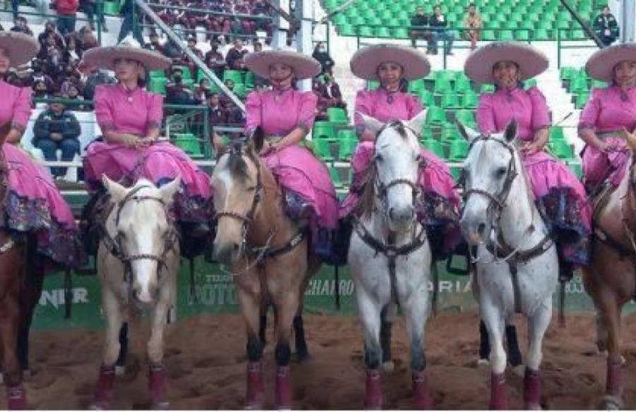 Exponentes potosinas brillan en el Nacional Charro