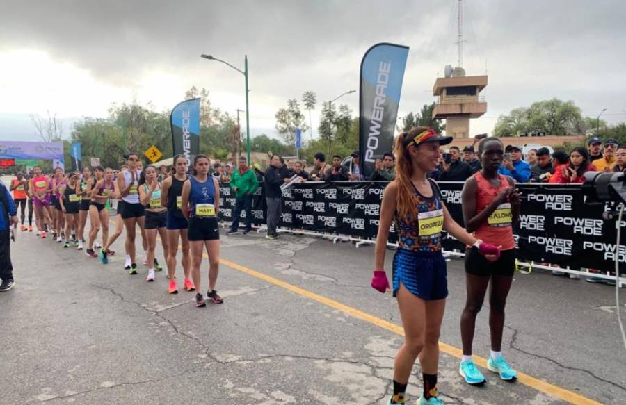 Realizan con éxito Marathon TV 2023 en el Parque Tangamanga II