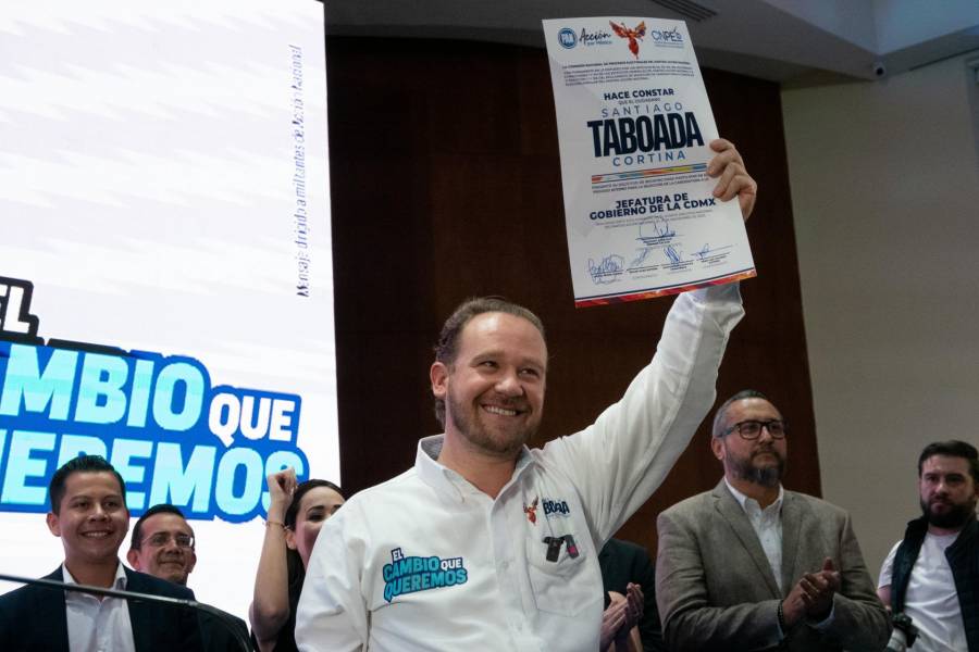 Taboada, se registra como el abanderado del PAN para la Jefatura de Gobierno de la CDMX