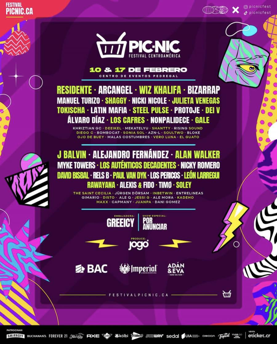 ¡Así será Picnic Festival Centroamérica en 2024!