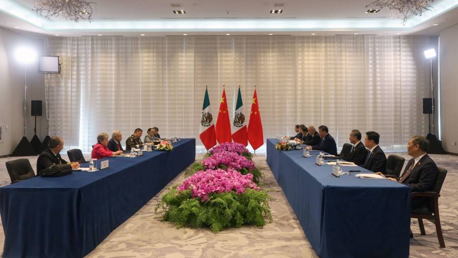 Los presidentes de México y China se reunieron para reafirmar su relación bilateral