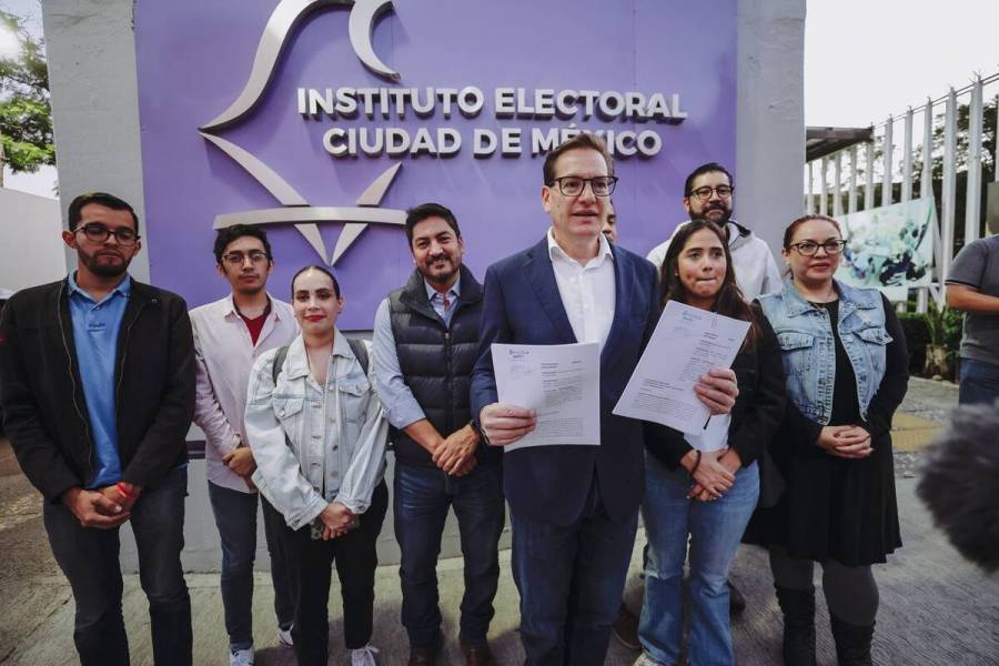 Chertorivski presenta quejas ante IECM contra Brugada, Harfuch y Taboada