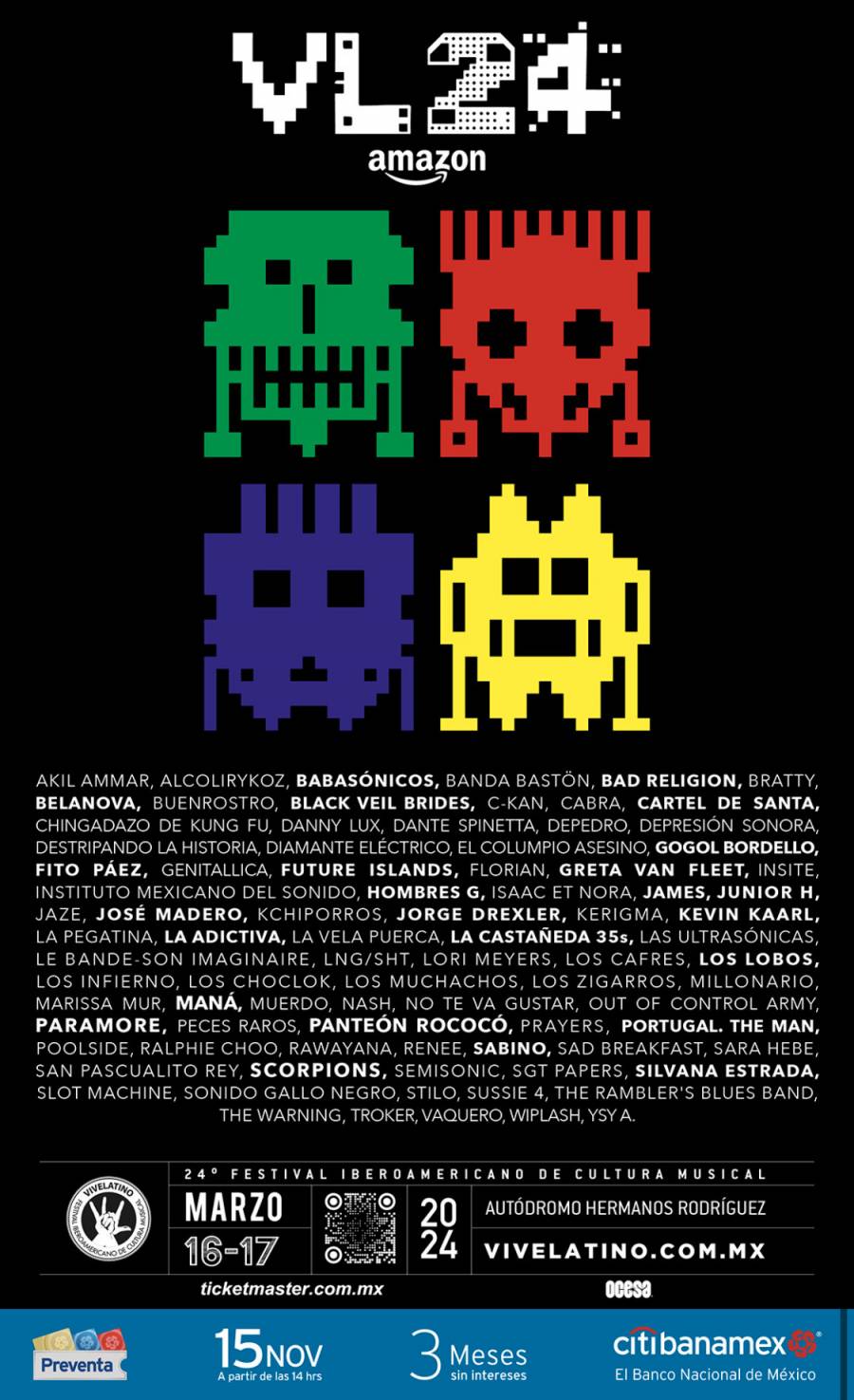 Vive Latino anuncia su cartel oficial