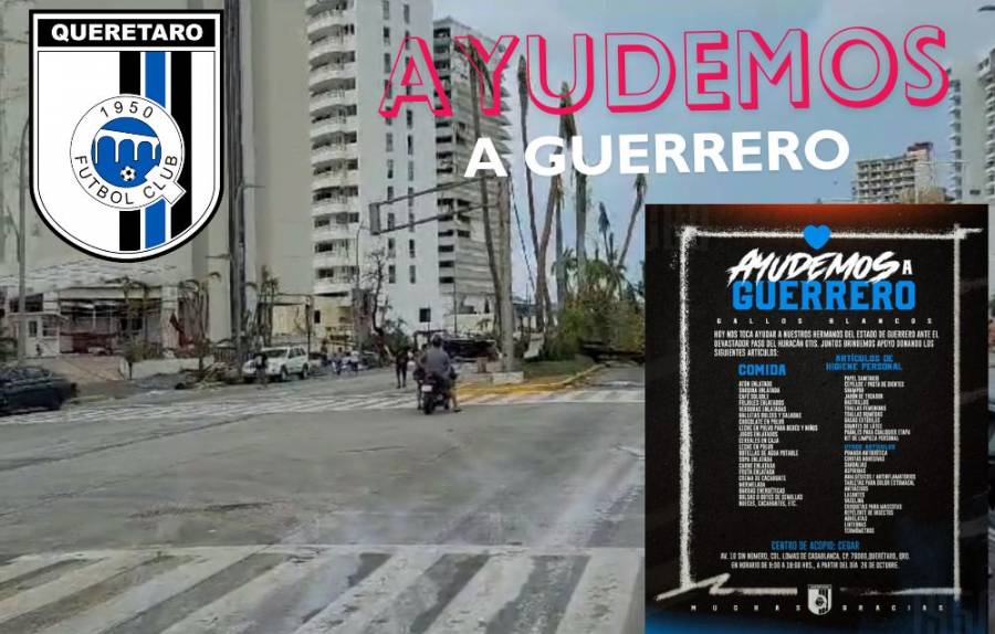 Después de los destrozos ocasionados por el huracán Otis, se puso en marcha la ayuda para beneficiar a los afectados.