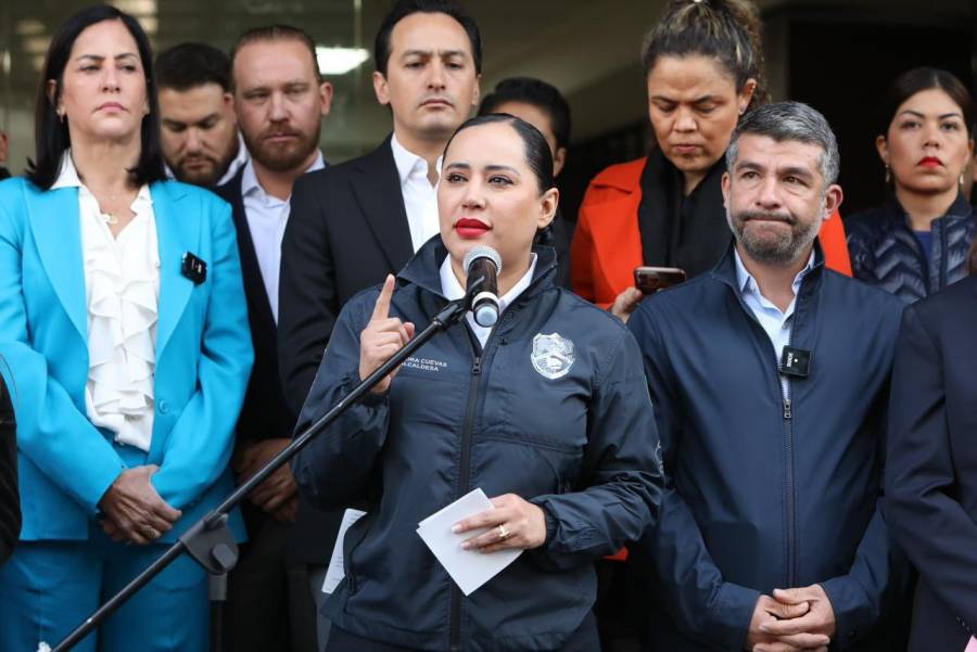 Señala Sandra Cuevas apoyo a Adrián Rubalcava, tras salida del PRI