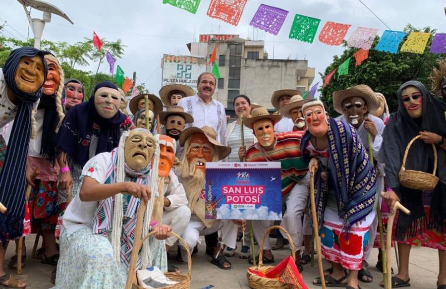 Gran participación de San Luis Potosí en el XXVI Festival de la Huasteca en Hidalgo