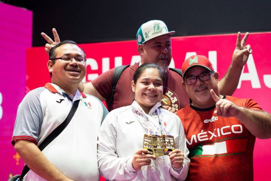 Mariana García se proclama campeona en Mundial de Levantamiento de Pesas