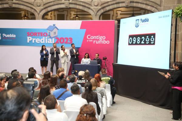 Ayuntamiento premia participación ciudadana con Sorteo Predial 2023