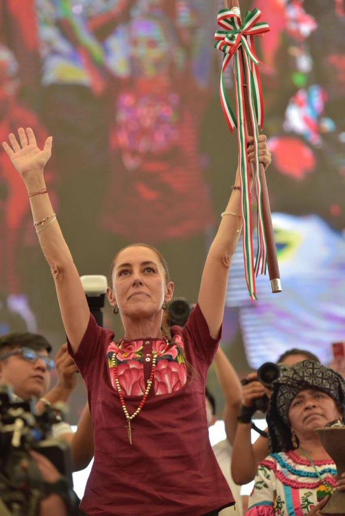 Jóvenes de todo el país se movilizan en apoyao a Claudia Sheinbaum