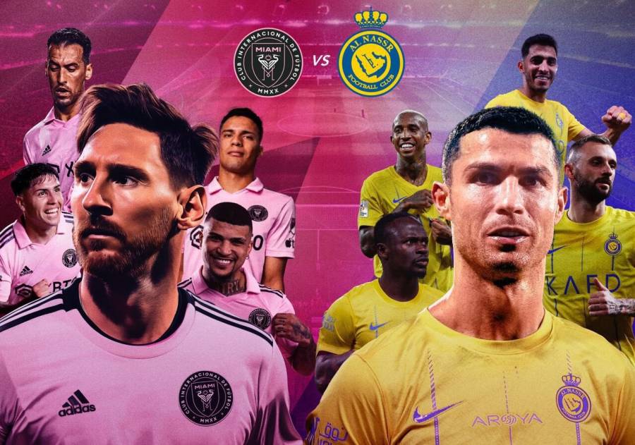 Inter Miami de Messi y Al Nassr de Cristiano Ronaldo se citan en febrero en Riad