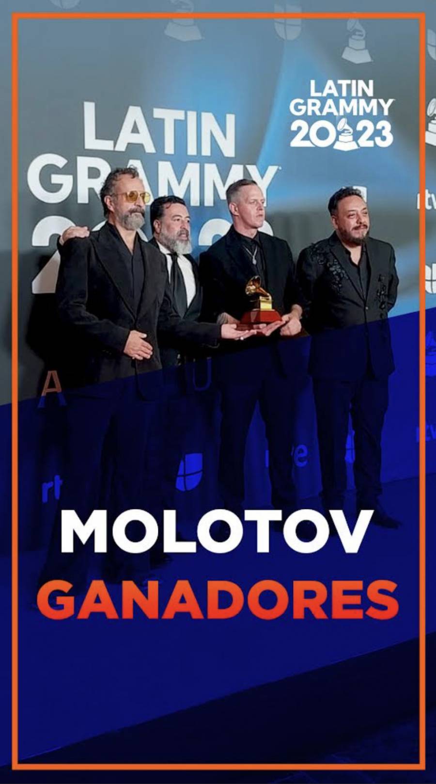 MOLOTOV gana el Latin Grammy 2023 en la categoría MEJOR ÁLBUM ROCK