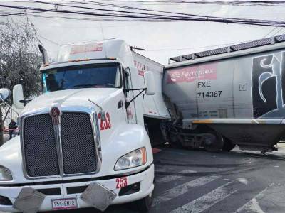 Se registra accidente vial en la Miguel Hidalgo