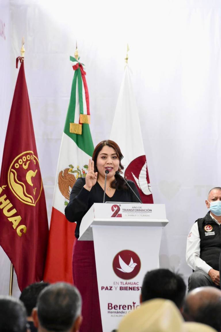 Presenta alcaldesa de Tláhuac segundo informe de actividades