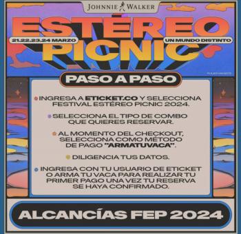 Festival Estéreo Picnic 2024: asegura tu entrada con las Alcancías FEP
