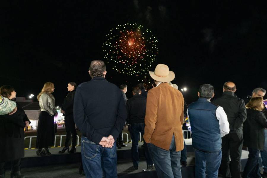 Mauricio Kuri y Enrique Vega inauguraron oficialmente la Feria Internacional Ganadera de Querétaro 2023
