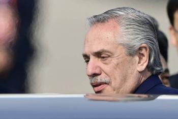 Presidente argentino denuncia amenazas a su helic&oacute;ptero oficial