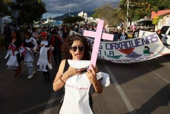 Gritos de justicia: Marcha en Ciudad de México contra la violencia hacia las mujeres