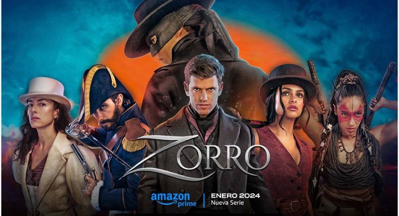 Serie “Zorro” se estrena el 19 de enero con m&aacute;s acci&oacute;n e intriga