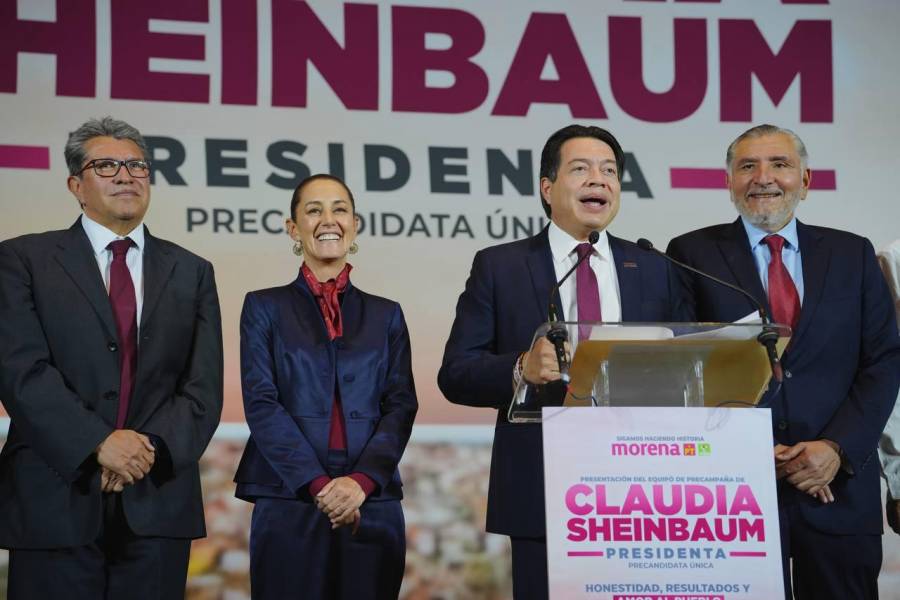 Presenta Sheinbaum equipo de trabajo rumbo a elecciones de 2024