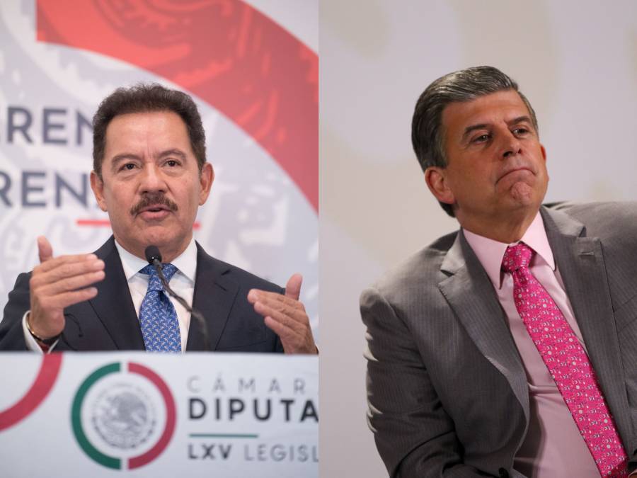 Ignacio Mier y Ricardo Sheffield, precandidatos de Morena al Senado