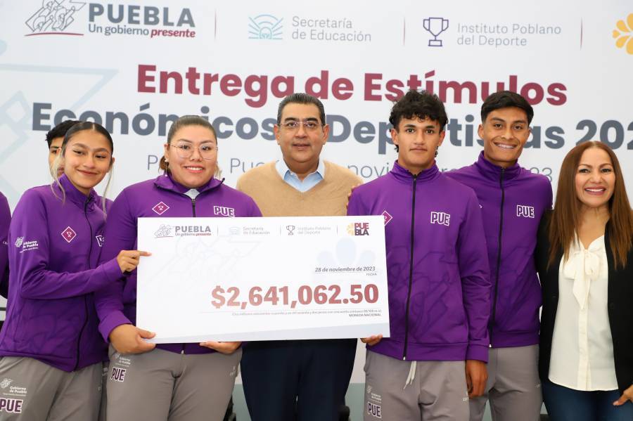 Gobierno Estatal fomenta y respalda atletas