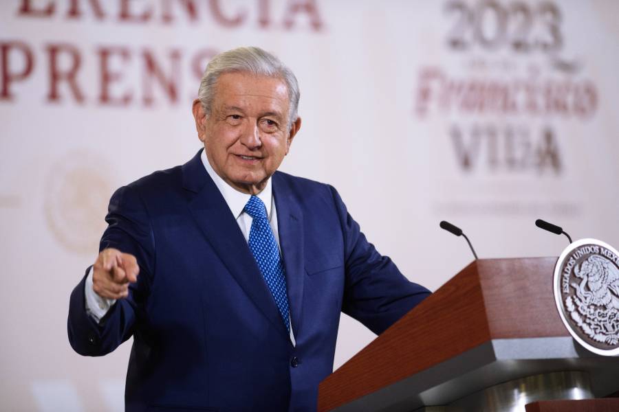 AMLO reconoce visita de Sheinbaum a Palacio Nacional