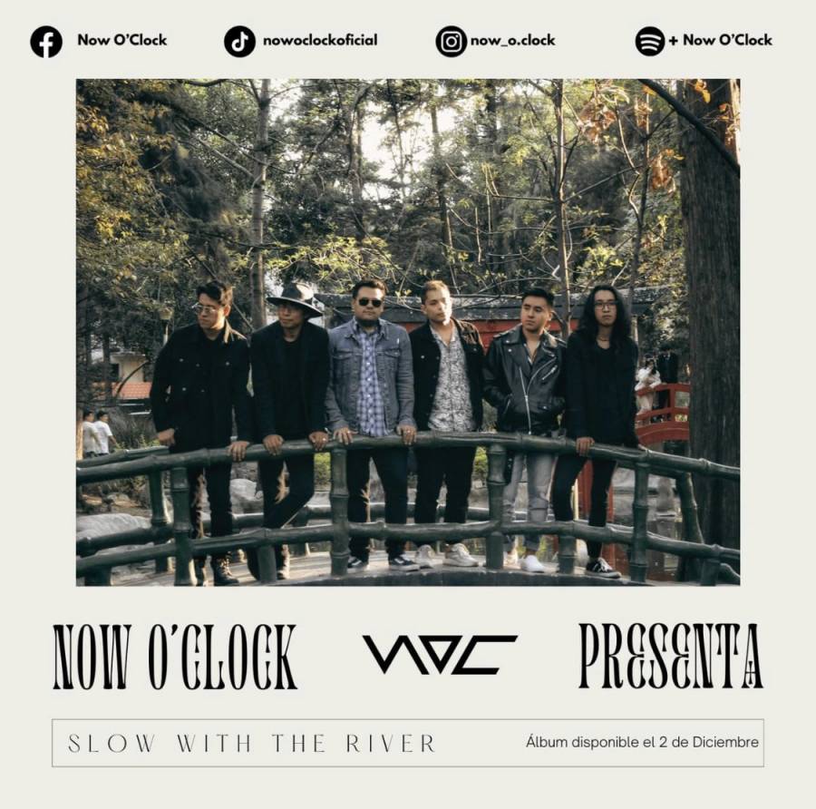 Now O'Clock lanza su primer álbum 