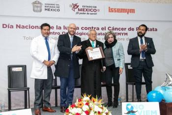 Cuidarse también es cosa de hombres, invita especialista del ISSEMYM a prevenir el cáncer de próstata