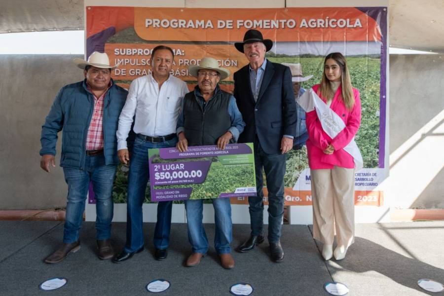 Concluyó el Concurso de Alta Productividad de Maíz y Frijol 2023 en Municipio de El Marqués